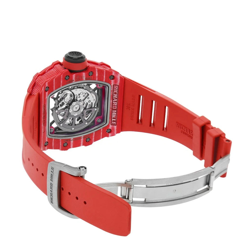 Richard Mille RM 35-02 Watch 49.94 x 44.5MM Transparent Index Hour Markers